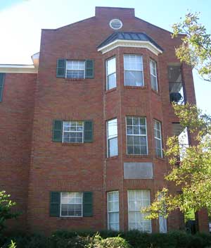 Outside of building